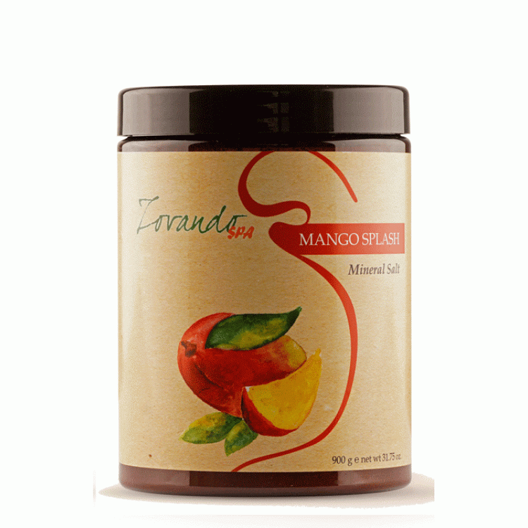 Zovando SPA - Соли за накисване при педикюр - манго - 900 гр.